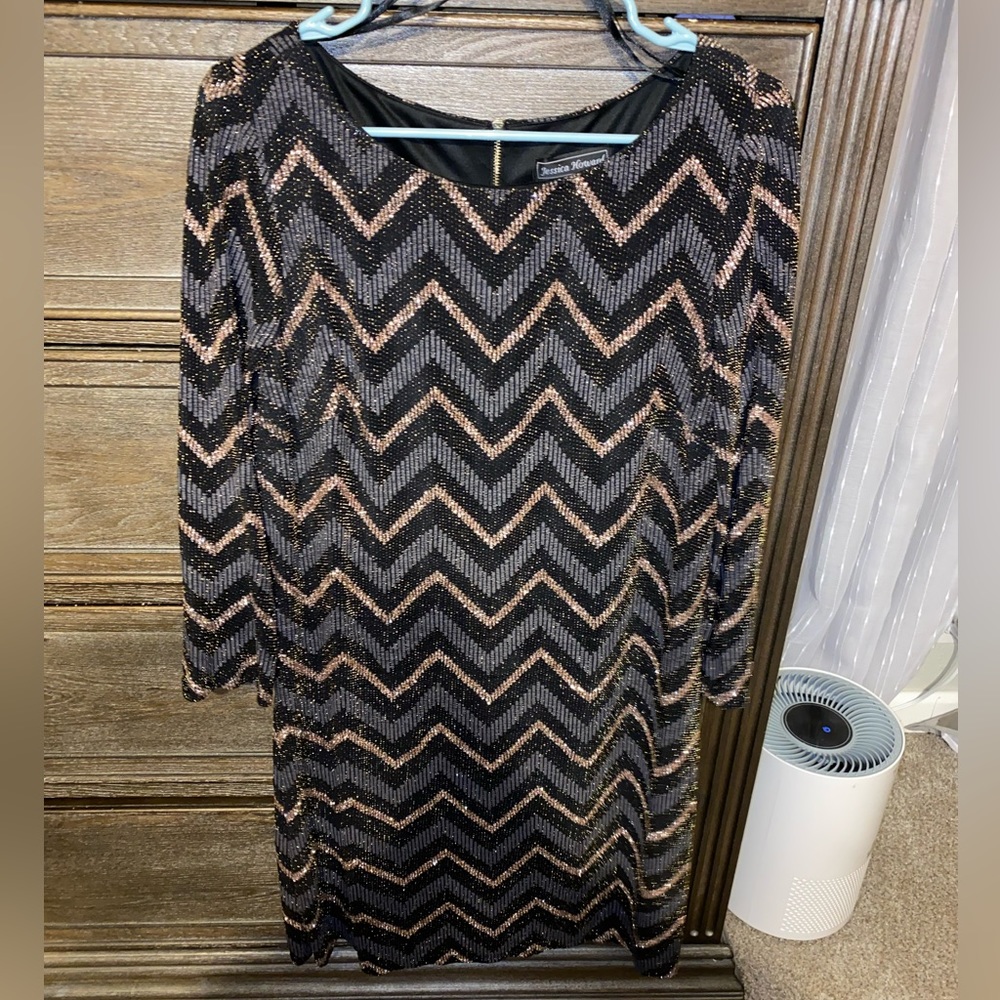 Jessica Howard Sequin Dress